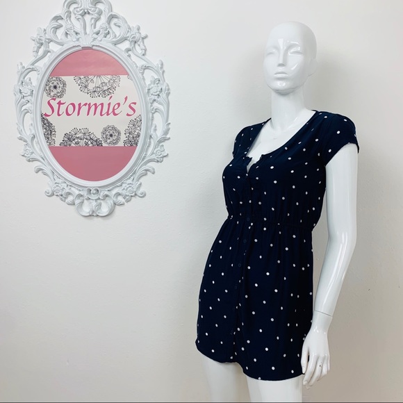 Kimchi Blu Urban Outfitter / Polkadot Shirt Dress - Picture 2 of 7